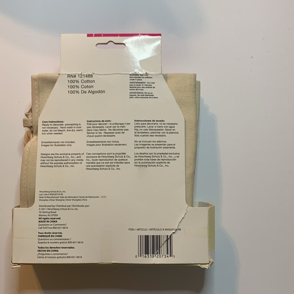 Back to Basics Child Apron 5 Pack 100%Cotton Size 19in. X 12.5 in. New - Picture 2 of 5